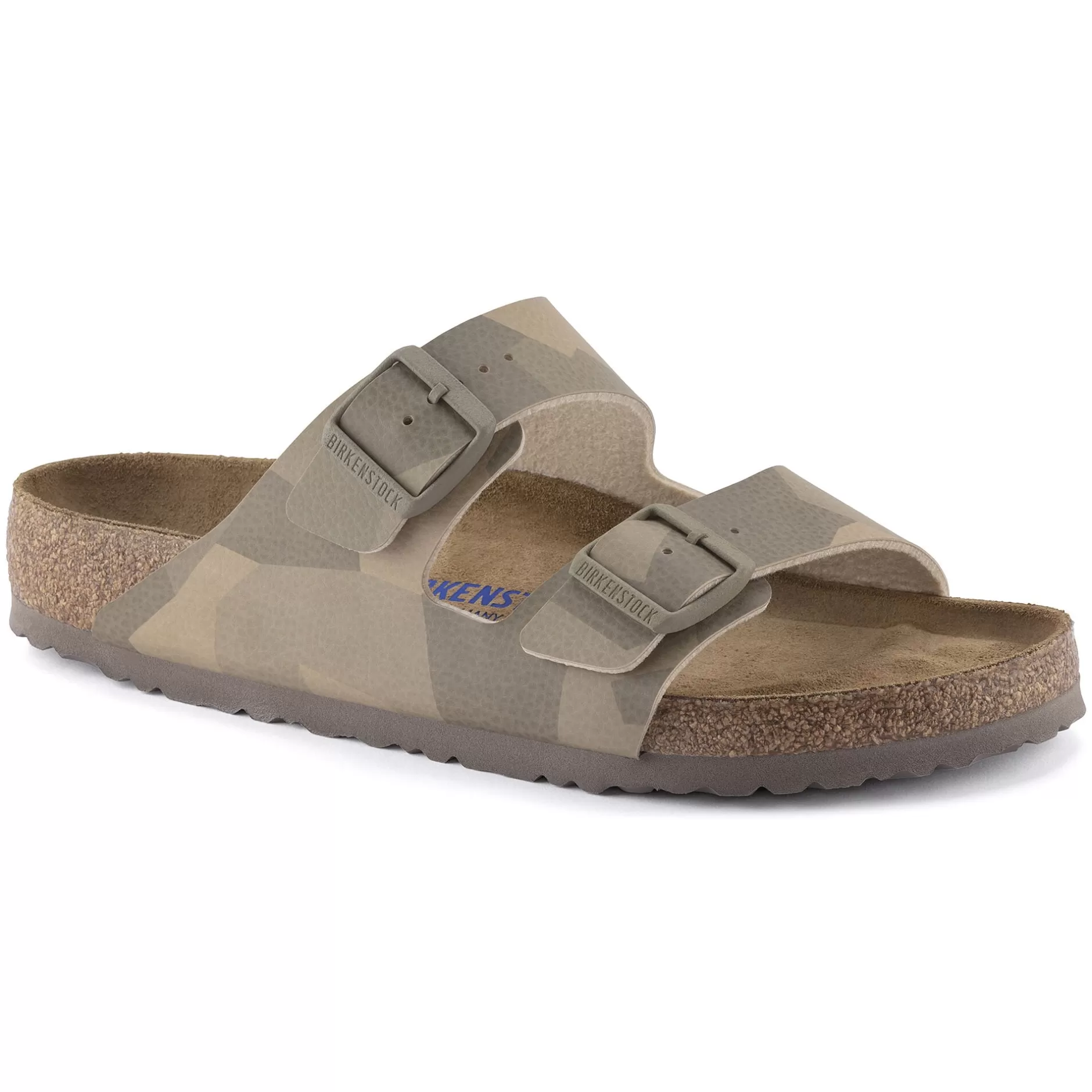 Birkenstock Arizona Desert Soil Geo Camo Beige Flash Sale