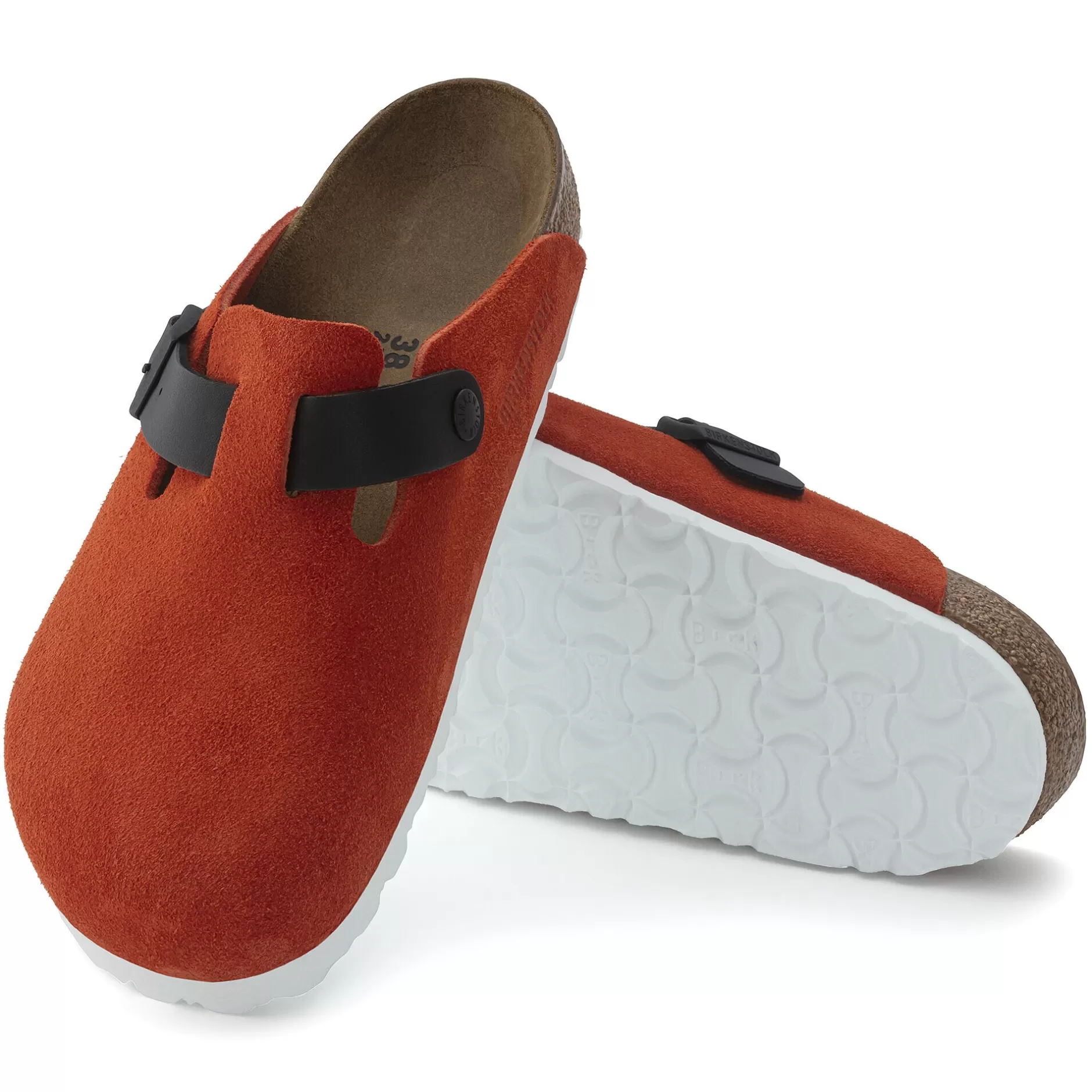 Birkenstock Boston Tomato/Black Shop