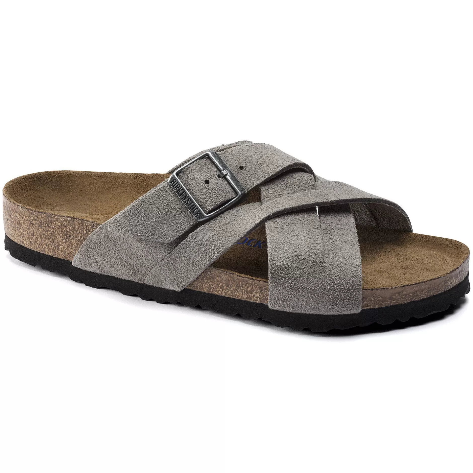 Birkenstock Lugano Blod Fodseng Stone Coin Cheap