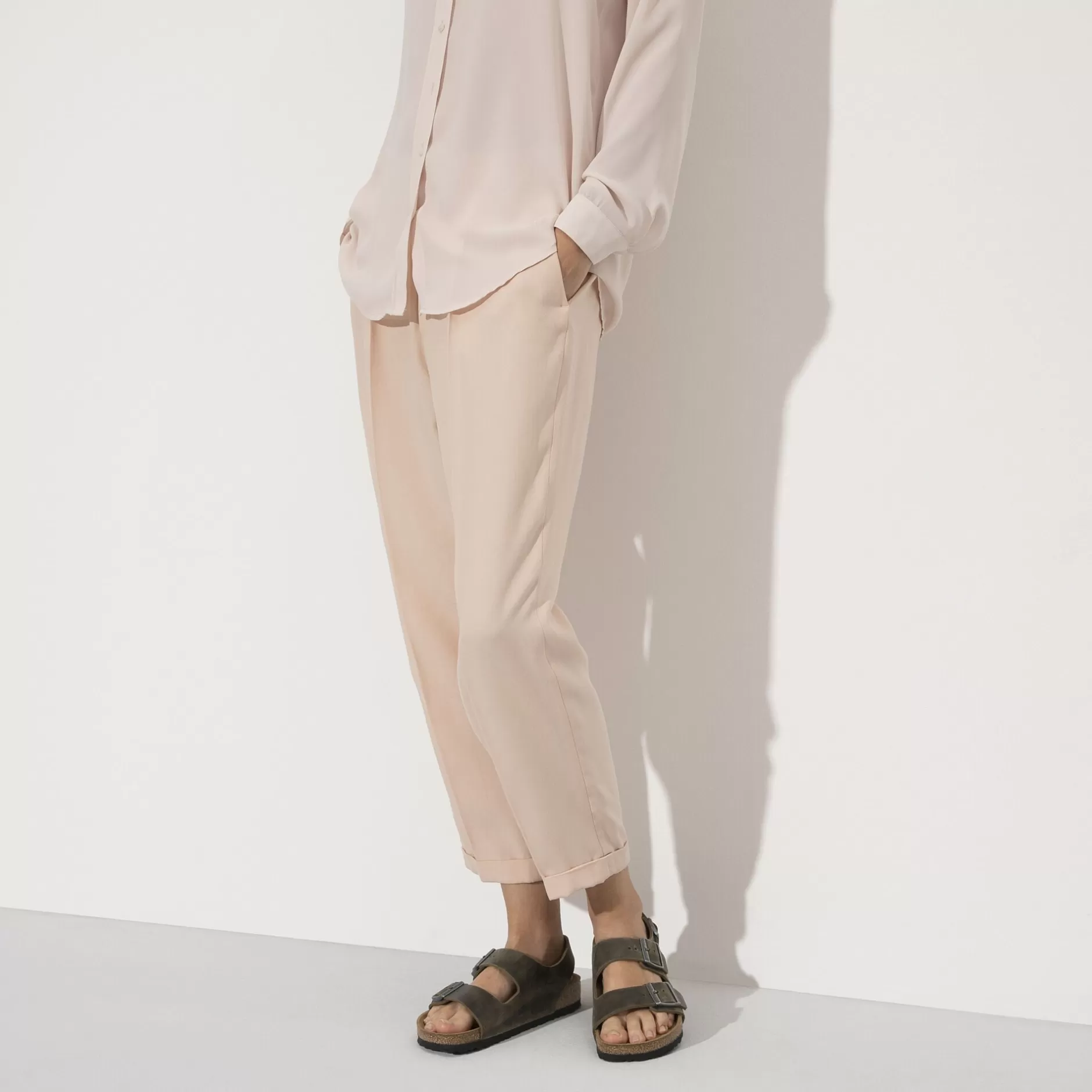Birkenstock Milano Faded Khaki Fashion