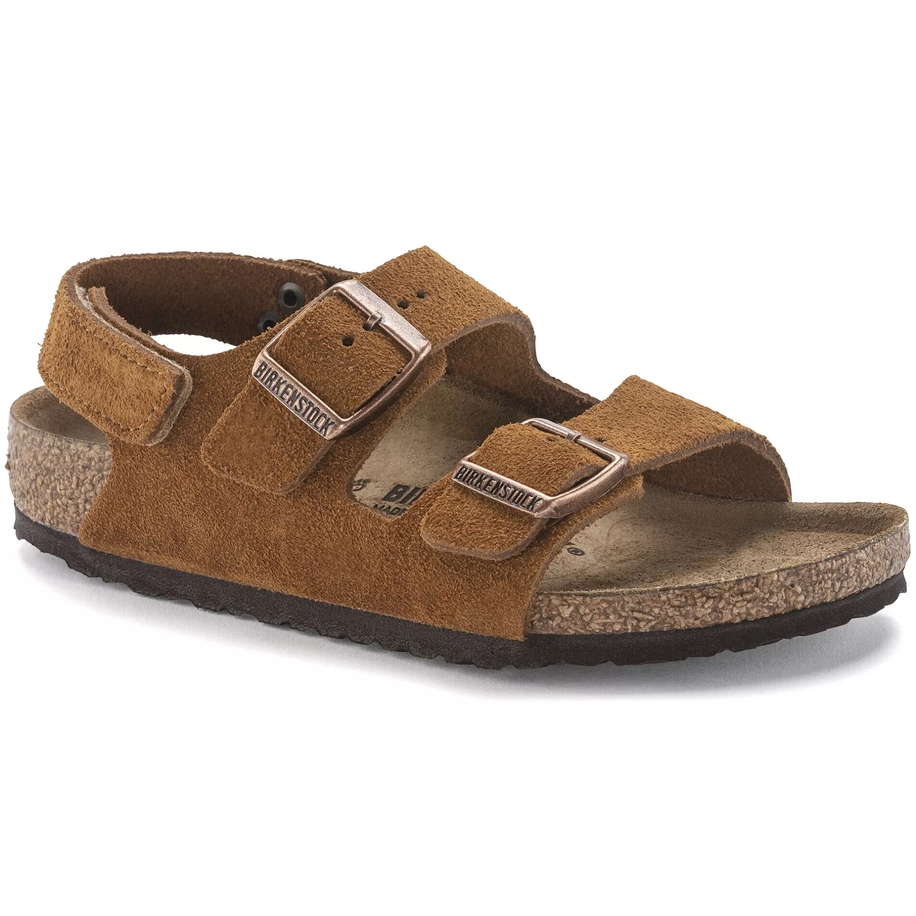 Birkenstock Milano Hl Suede Kids Mink Hot