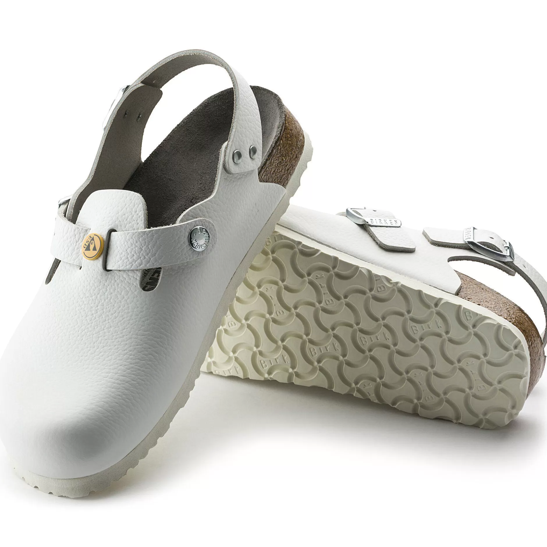 Birkenstock Tokio Esd White New