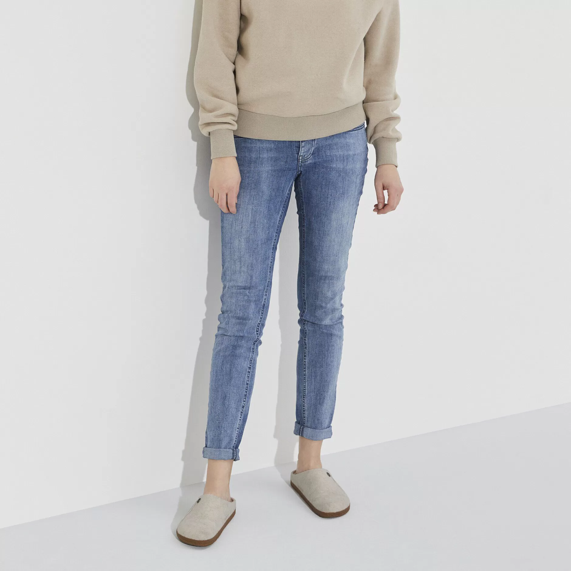 Birkenstock Zermatt Lammeskind Ecru Sale